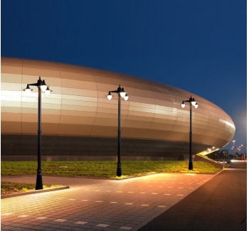 高杆灯户外小区路灯别墅庭院灯室外铝型材景观灯防水草坪灯