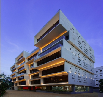 大楼外墙灯光设计