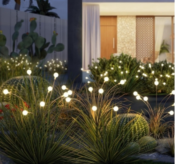 太阳能户外灯萤火虫灯花园灯草坪灯庭院氛围灯动物灯地插灯景观灯