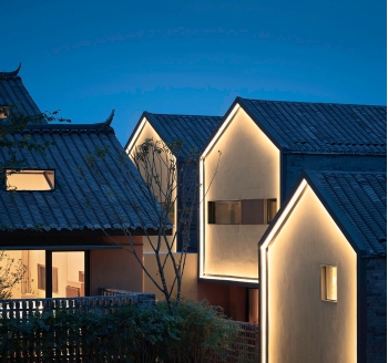 椒兰山房·叠院灯光设计