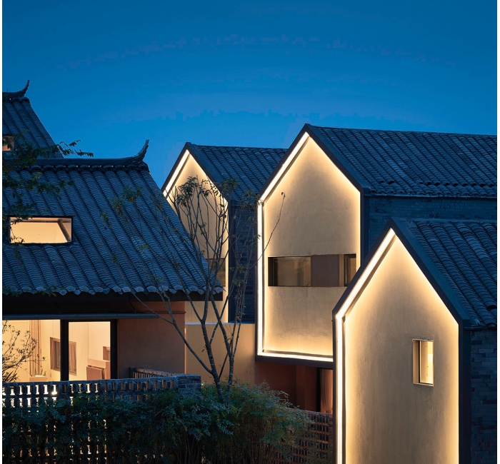 椒兰山房·叠院灯光设计