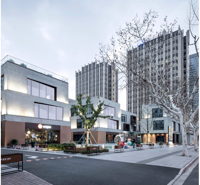 商业区灯光设计